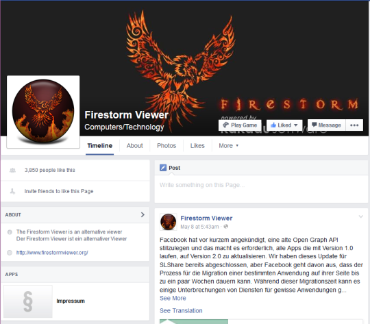 firestorm facebook